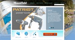 Desktop Screenshot of mountfield-export.com
